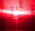 LED superbrigh สีแดง ขนาด 3mm ชุดละ 10 ดวง